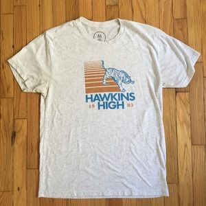 Stranger Things Hawkins High 1983 tee, size M